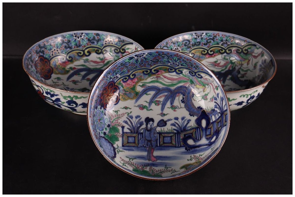 源右衛門　染付茄子絵　向付　刺身皿　醤油皿　10客　共箱 源右衛門 染付茄子絵 向付 刺身皿 醤油皿 10客 共箱 源右衛門