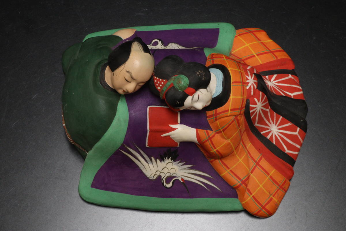 M 陶磁器製 春画人形 裏隠し 置物(陶磁一般)｜売買されたオークション