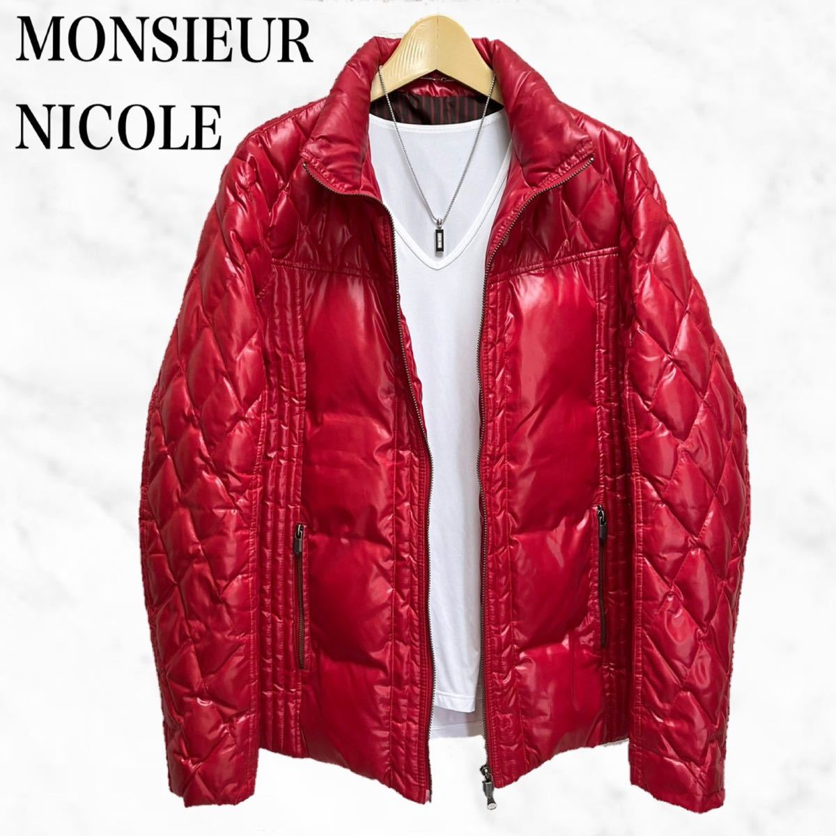 MONSIEUR NICOLE（レッド⁄赤色系）のフリマアイテム一覧 ダウン 