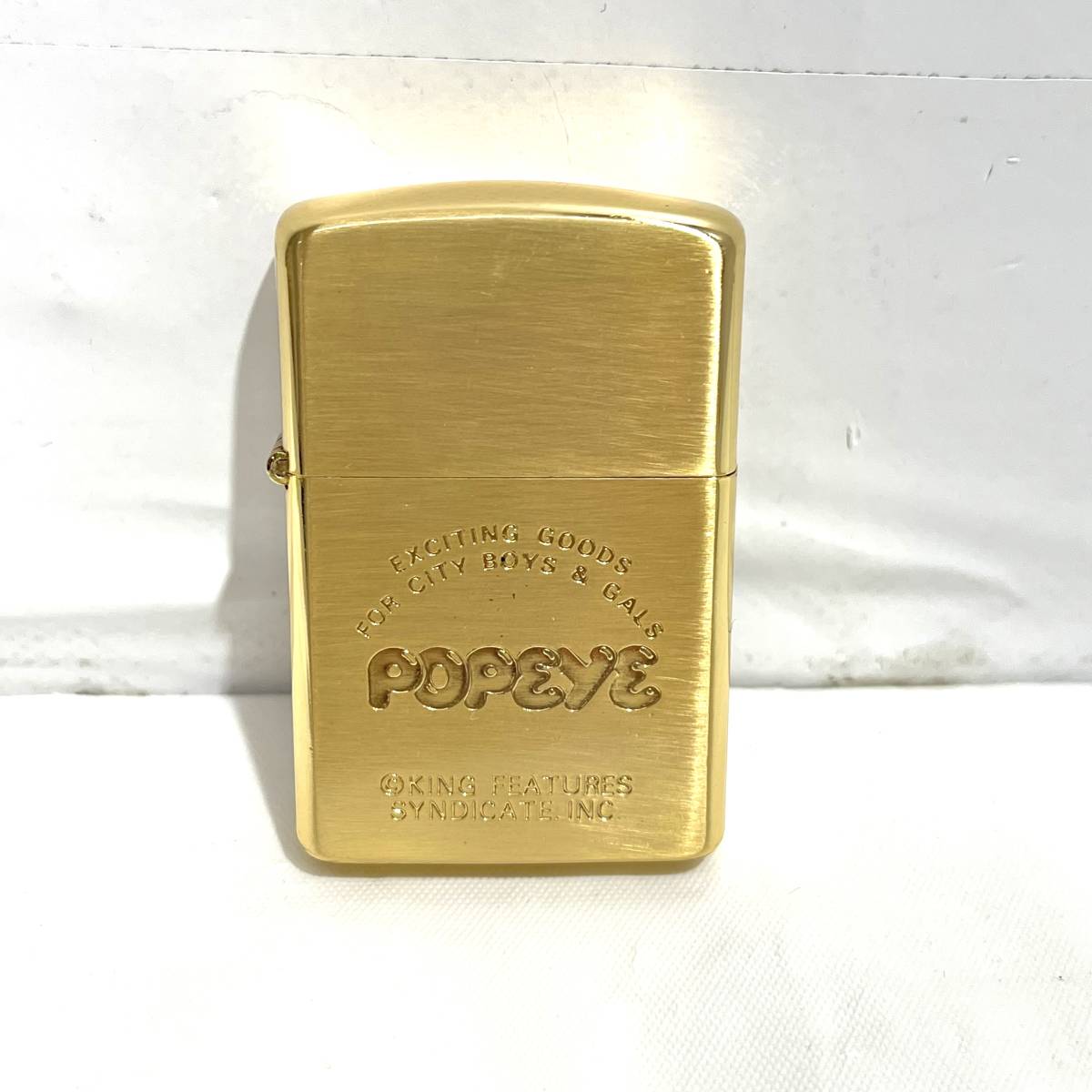 志木)箱付☆POPEYE/ポパイ オイルライター 喫煙具 タバコ 煙草 グッズ 