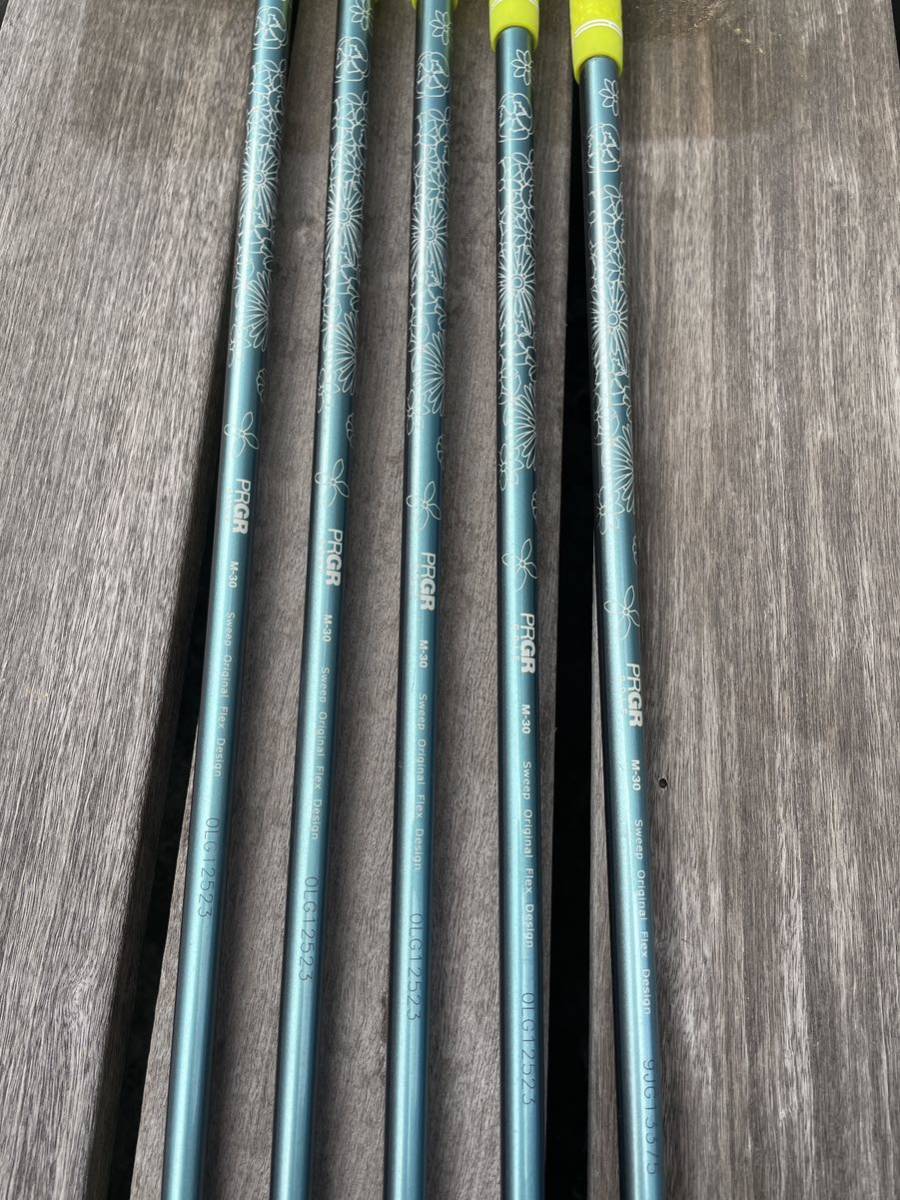 美品 プロギア SWEEP CT-507 レディース アイアンセット L 7本 PRGR