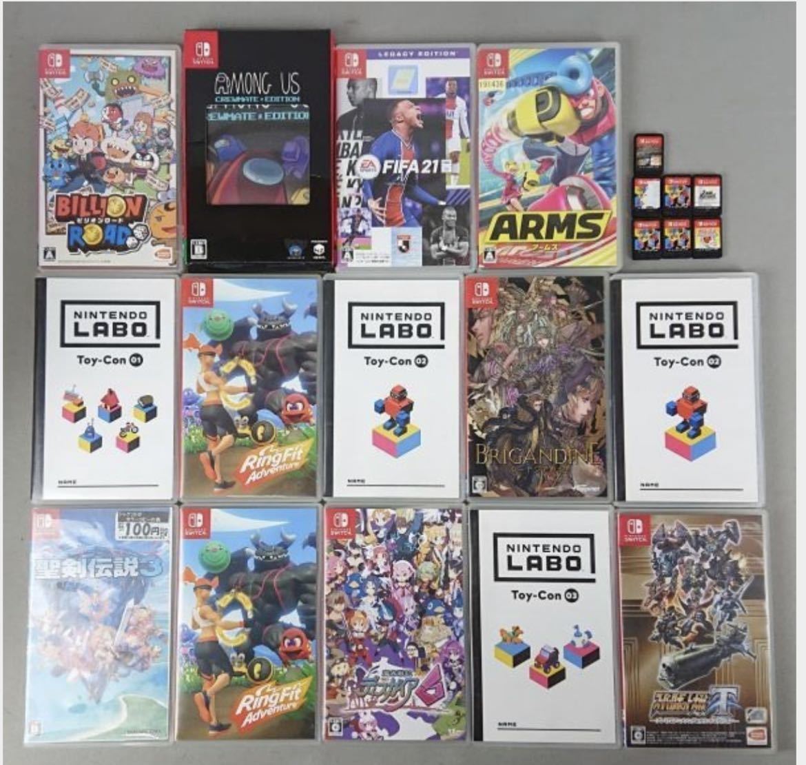 スイッチソフト 21本セット Nintendo Switch｜ソフト(パッケージ版) 