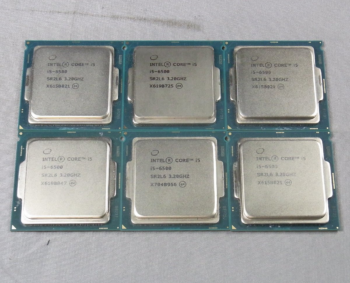 Intel Core i5-6500 9 個セット 中古CPU