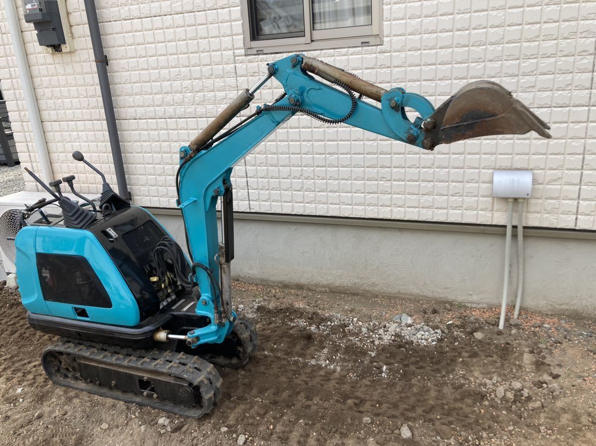 実働 油圧ショベル ミニユンボ コベルコ SS1 KOBELCO 難あり 引き取り