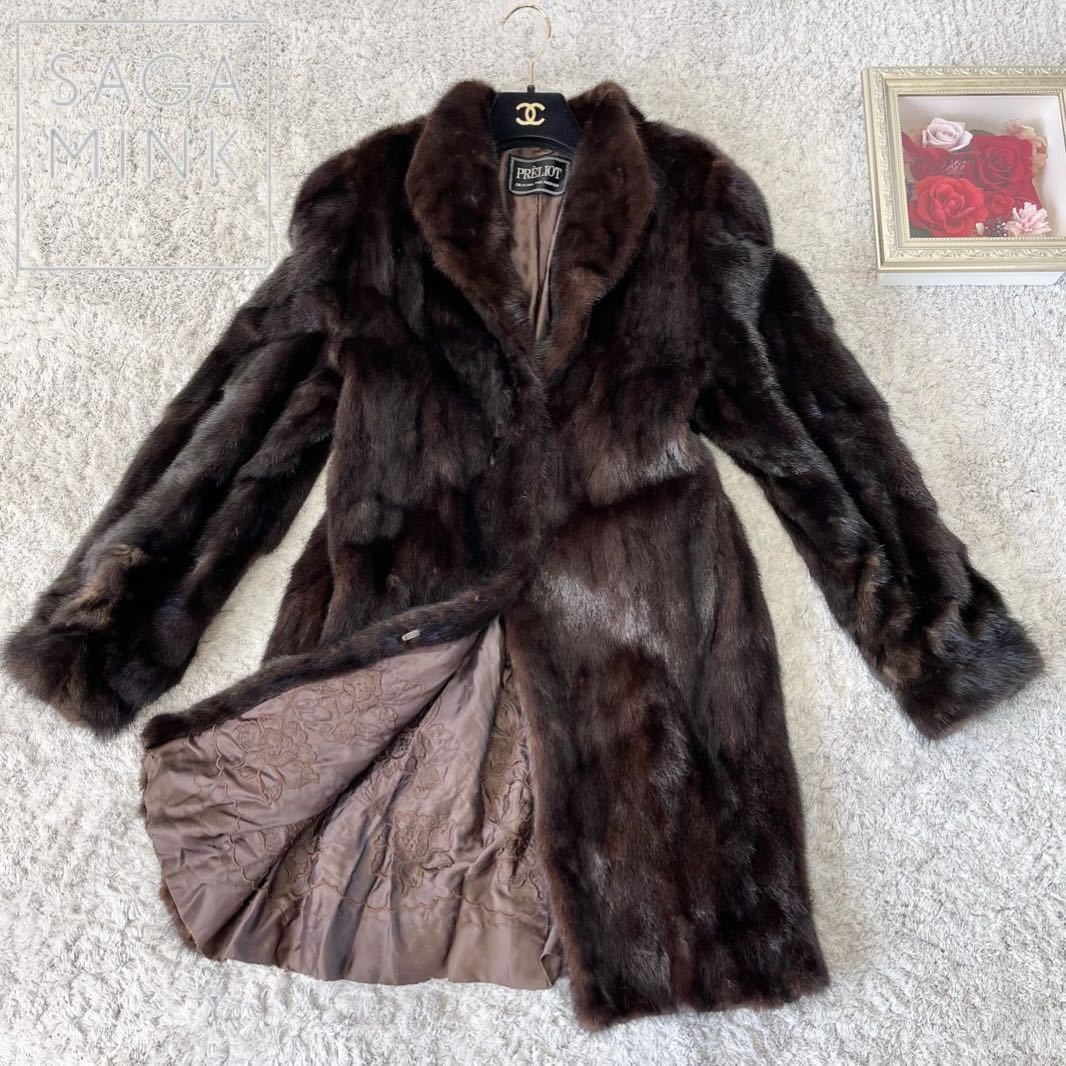 SAGA SAGA MINK サガミンク シルバータグ 銀タグ PRELIOT ミンクコート