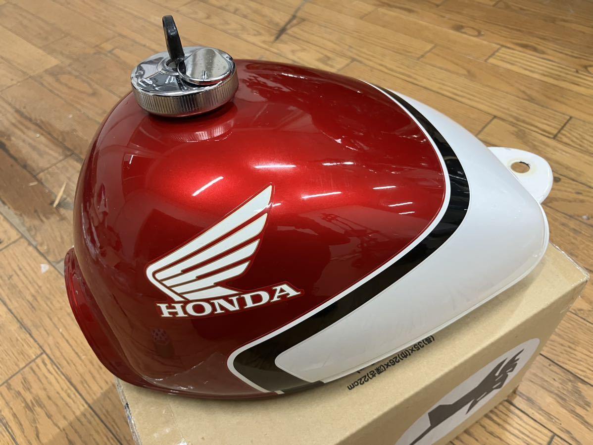 ○ ホンダ モンキー Z50J タンク CBXカラー コック無し 鍵1 宮城発