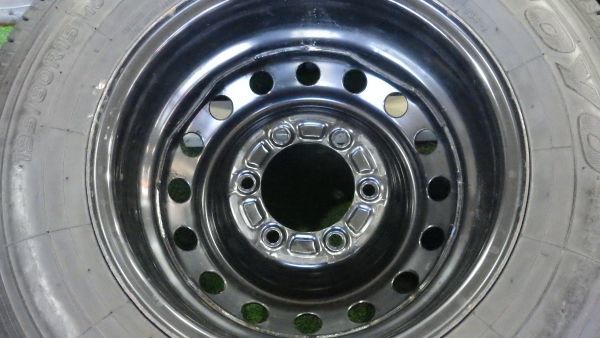 195/80R15 107/105L トーヨー DELVEX934 スタッドレスタイヤ 15×6J PCD139.7 ＋35 ハイエース 純正 スチールホイール トーヨータイヤ DELVEX 0 バリ山☆ (トーヨー) 935の通販