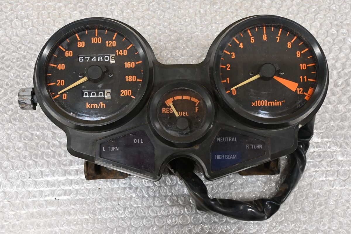 CBX400F 1型 NC07 メーター 当時物 CBX400F 1型 NC07 メーター 当時物 CBX400F 1型 NC07 メーター 当時物