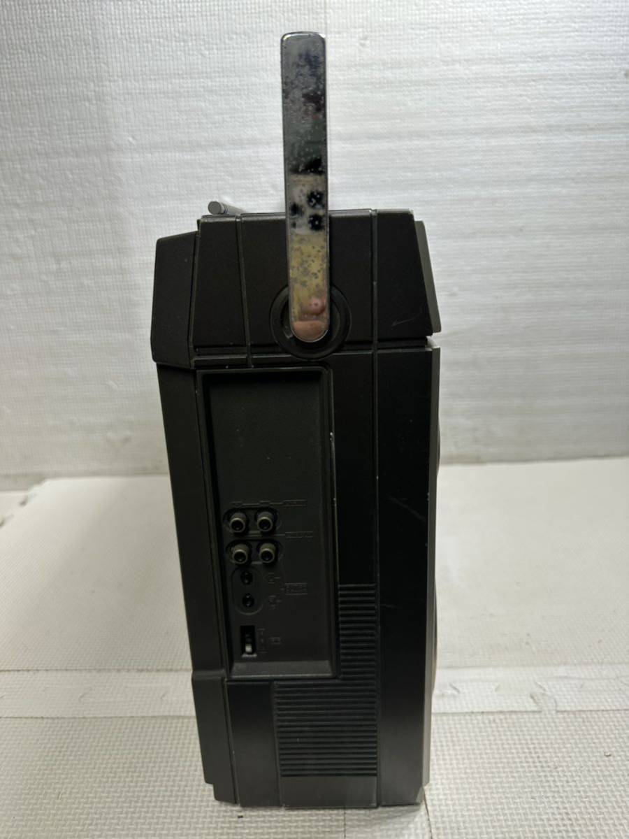 日立 ラジカセ TRK-8600RM 昭和レトロ ※ 通電確認 動作未確認 状品