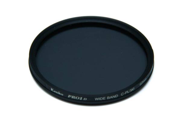 62mm ケンコー PRO1D WIDE BAND C-PL(W) 偏光フィルター 薄枠