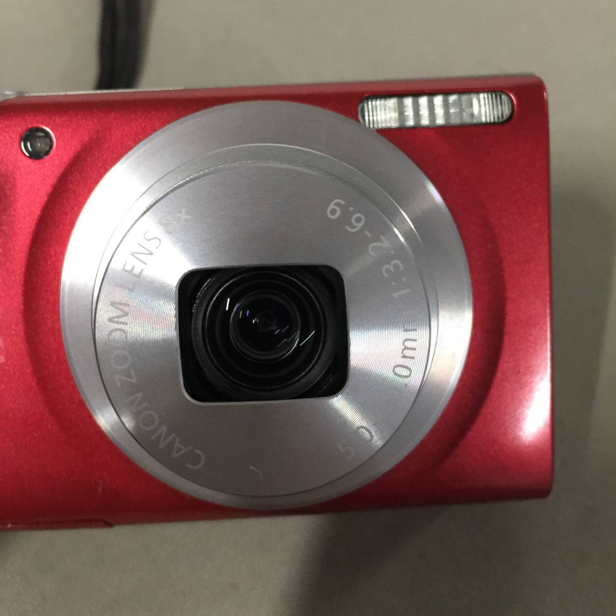 ■Canon キャノン IXY 200 デジタルカメラ レッド　【23/1023/01 IXY Canon 0 整備済み品 イクシ 超コンパクトデジカメ