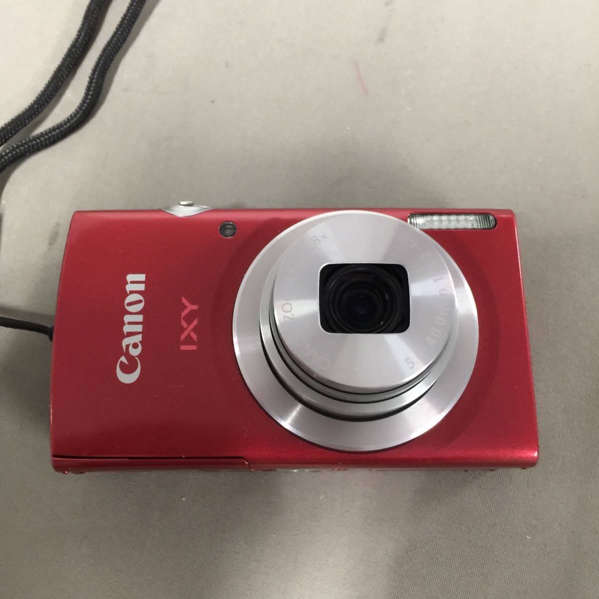 ■Canon キャノン IXY 200 デジタルカメラ レッド　【23/1023/01 IXY Canon 0 整備済み品 イクシ 超コンパクトデジカメ