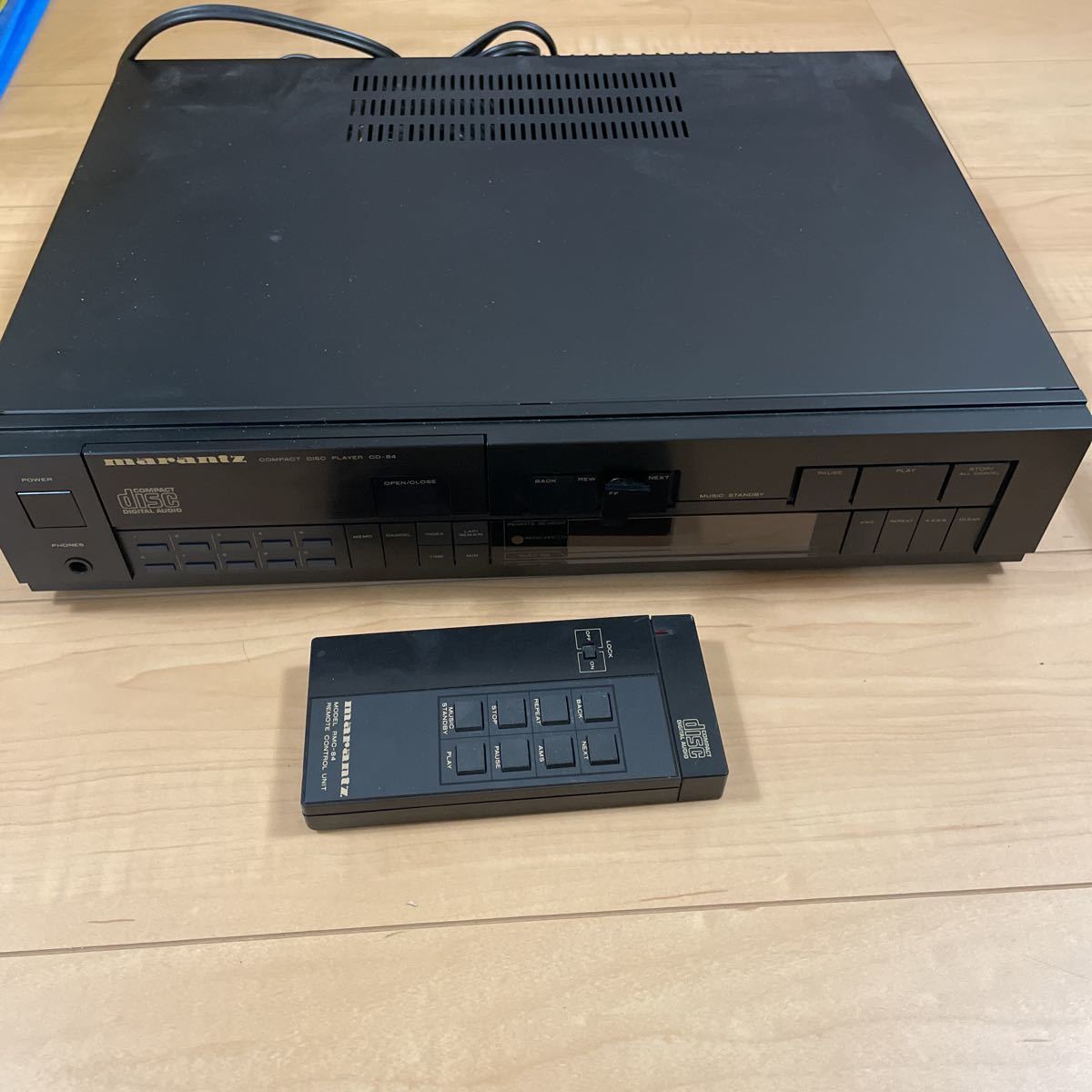 中古】marantz CD-84 CDプレーヤー マランツ 音響 オーディオ CD-84
