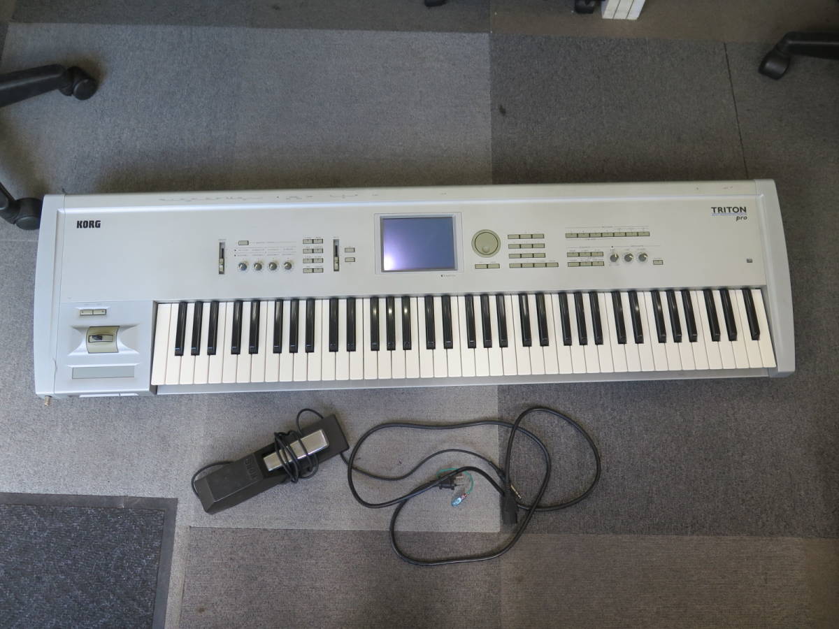 1円～◇☆KORG コルグ TRITON Pro TRITON KORG コルグ Silver Korg pro