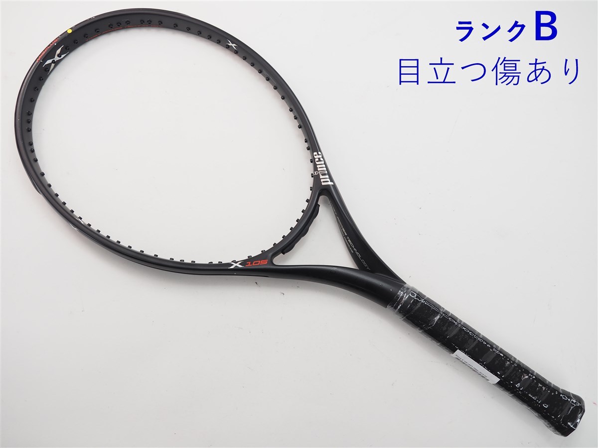 中古 テニスラケット プリンス プリンス エックス 105 レフト (290g