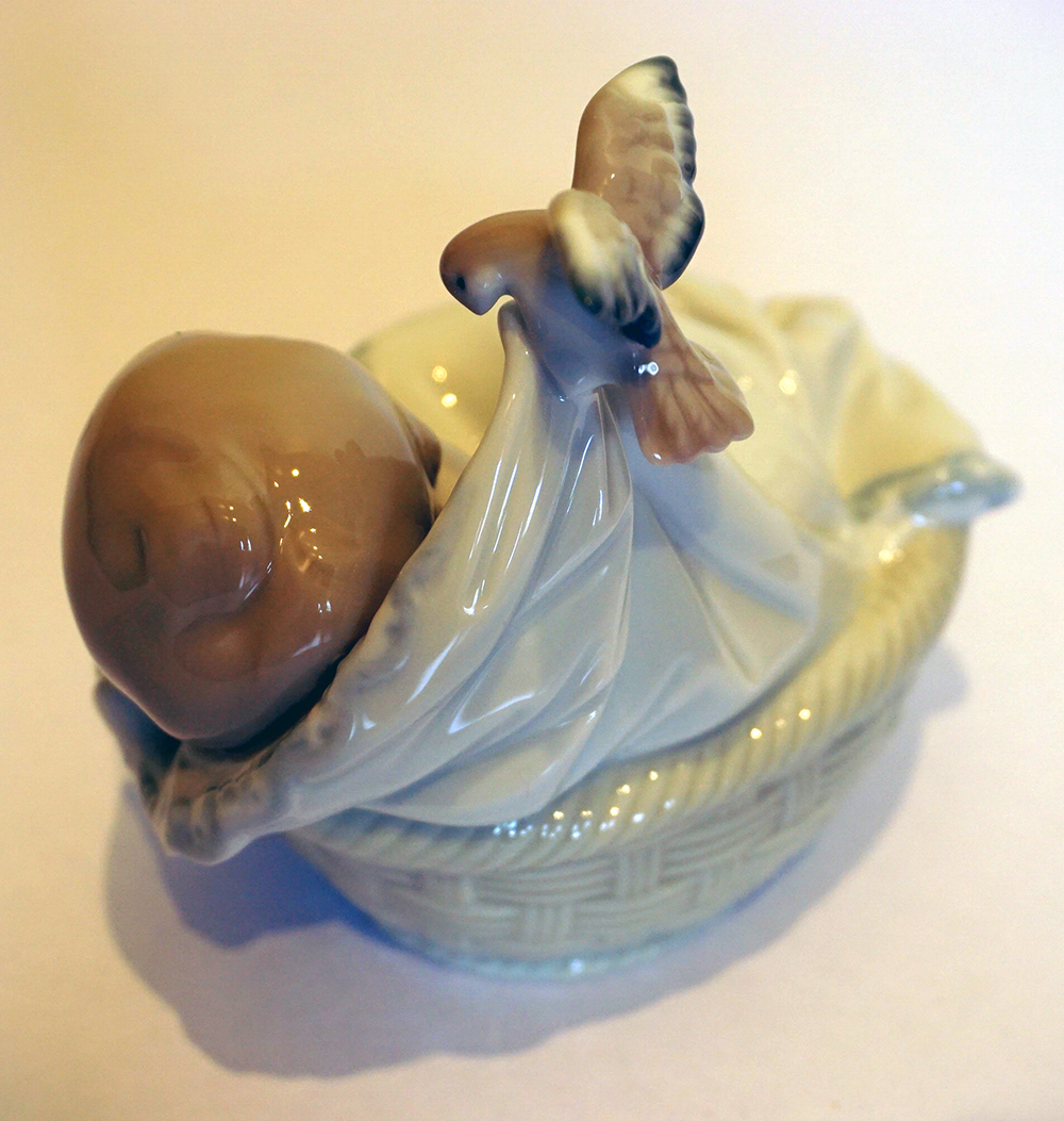 LLADRO リヤドロ 赤ちゃん 男の子 僕の夢 未使用 送料無料