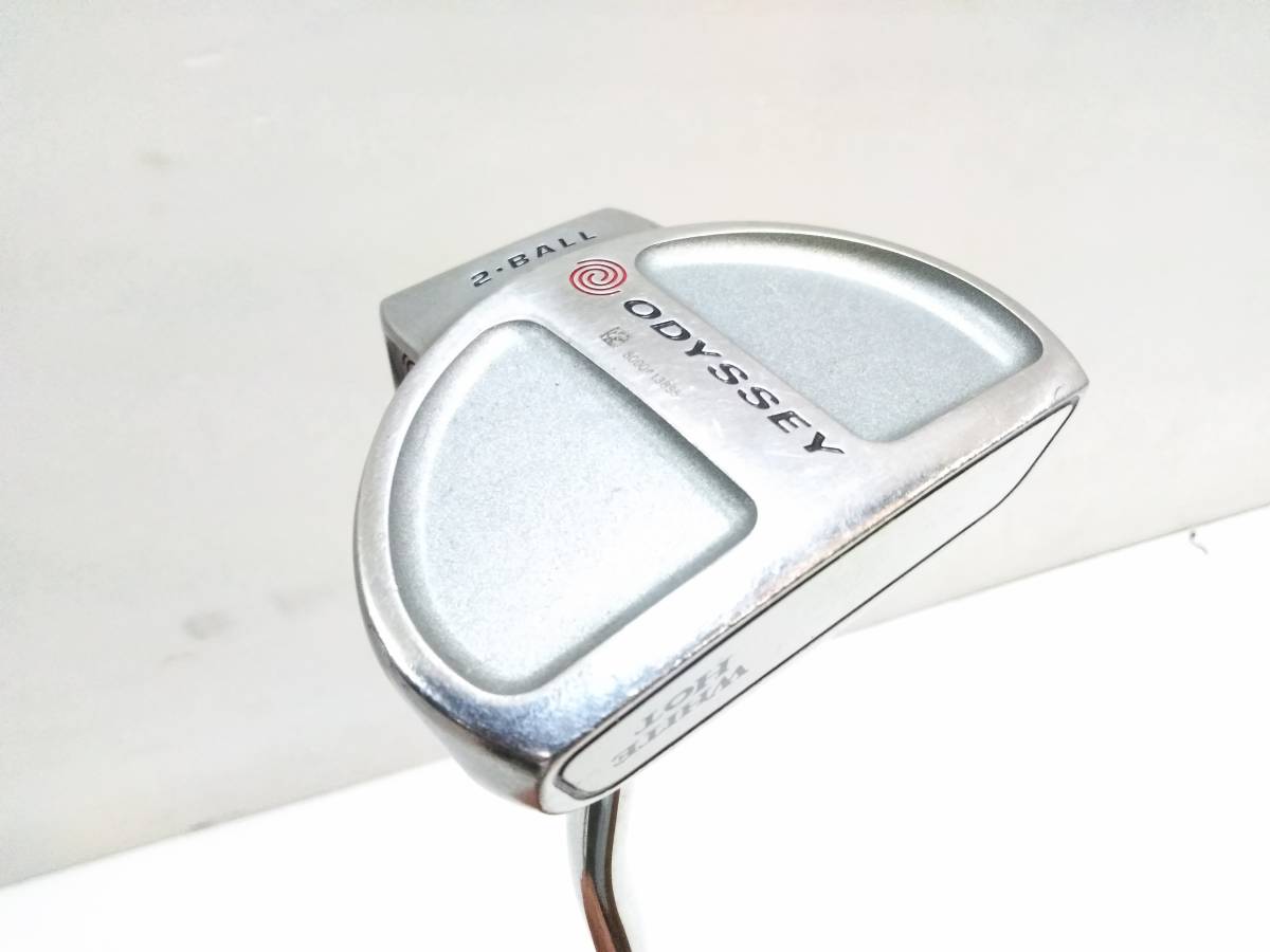 初代 ODYSSEY オデッセイ WHITE HOT 2 Ball 34インチ ホワイトホット 2ボール パター [1024-1] @140 