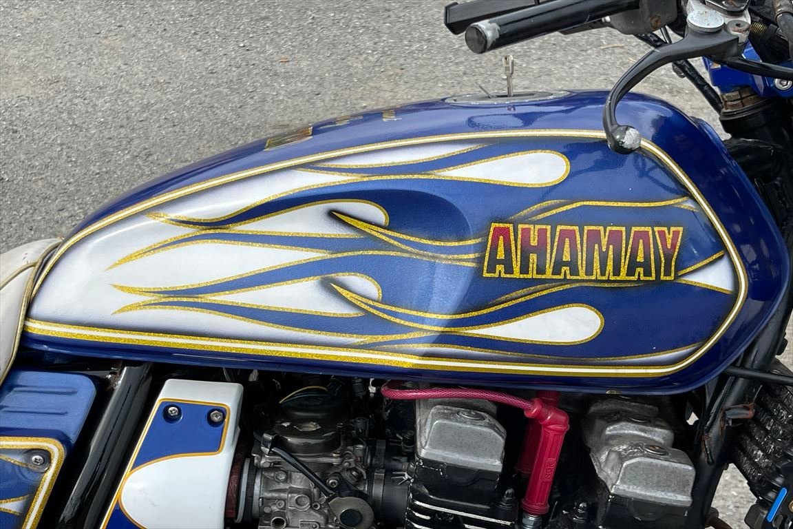 XJR400 カラー xjr400 4hm タンク カスタムペイント カスタム 豊田