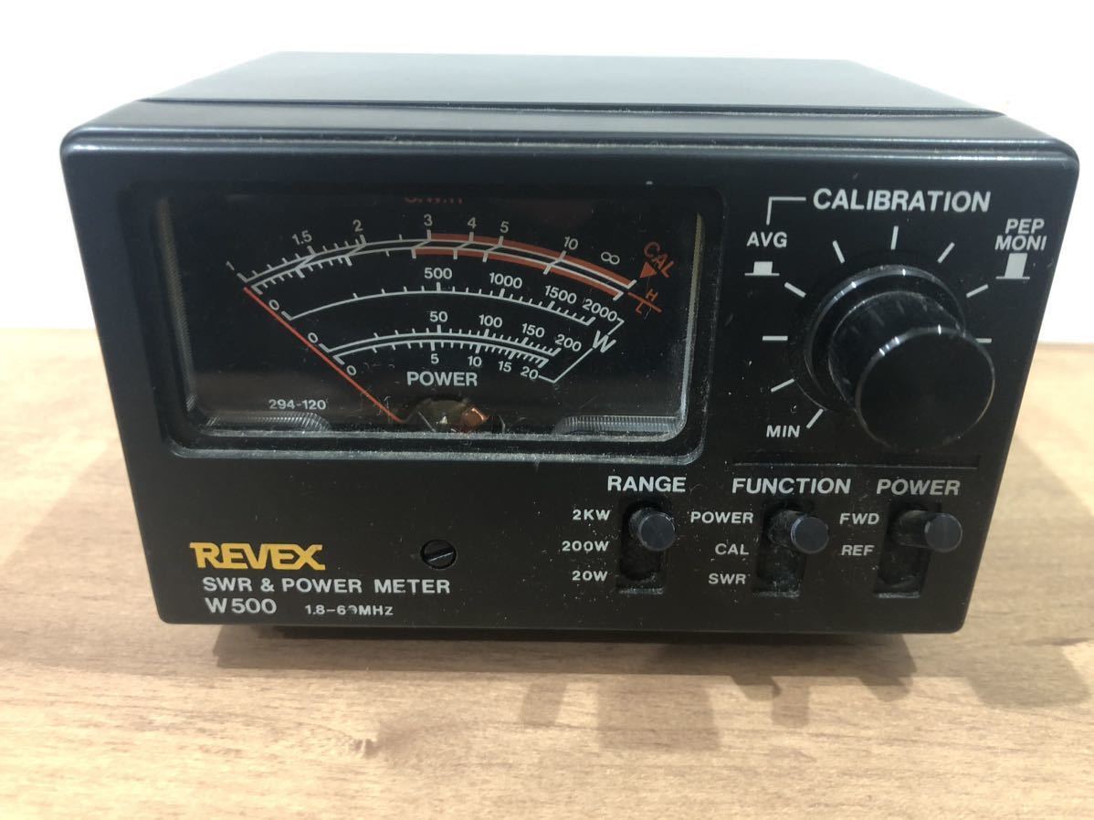REVEX W500 SWR METER Power Meter 2KW to 1.8MHz Radio, Way for 0