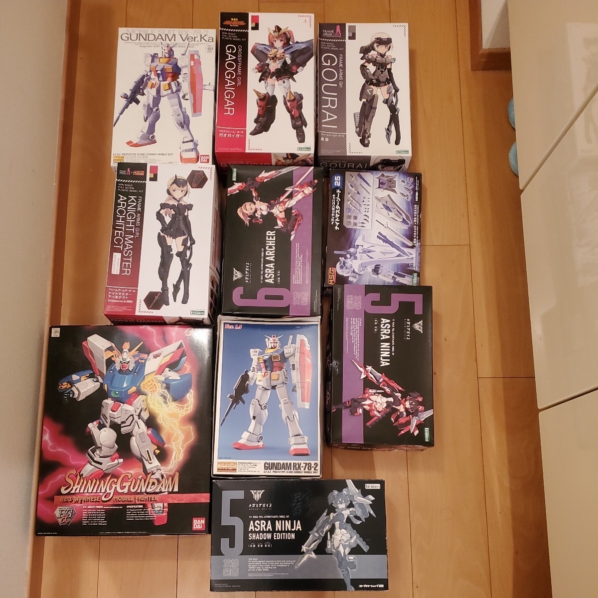 ジャンク パーツ取り用 HG MG ガンプラ メガミデバイス フレームアームズガール クロスフレームガール 全てパーツ欠品