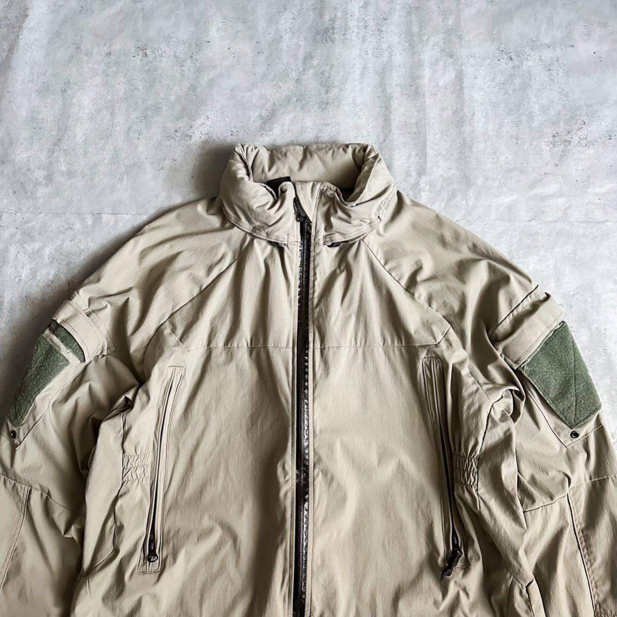 米軍 PCU level5 アルファグリーン ソフトシェルジャケット ナイロン