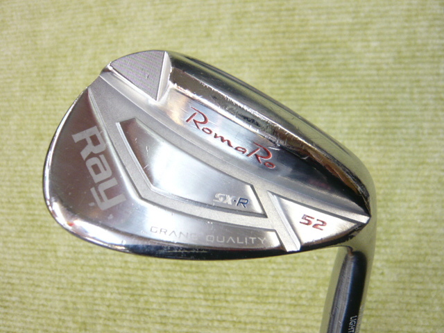 ロマロ ウェッジ☆RomaRo Ray SX-R LIGHT WEDGE AW【52度】スチール
