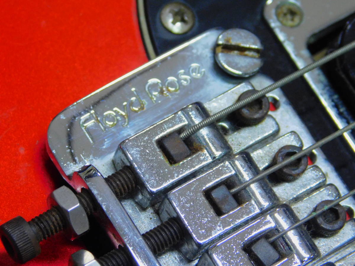 しん！フェルナンデスFST-80！フロイドローズ4B搭載機！Lシリアル！ FERNANDES THE FUNCTION FST-80 FloydRose搭載 80年代Lシリアル 2ハム