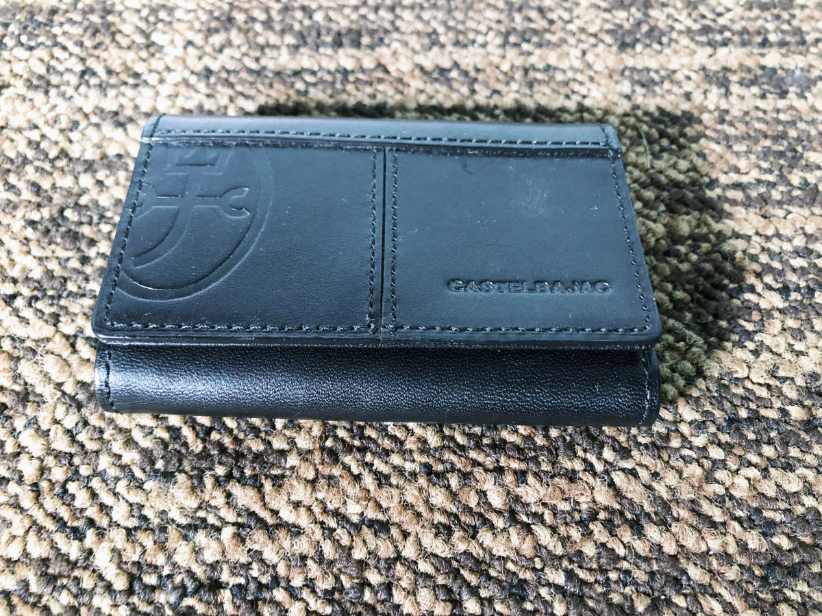 ◎★未使用に近い 中古　状態A★CASTELBAJAC/カステルバジャック　4連　キーケース　ブラック【ブランド/キーケース】CFDY