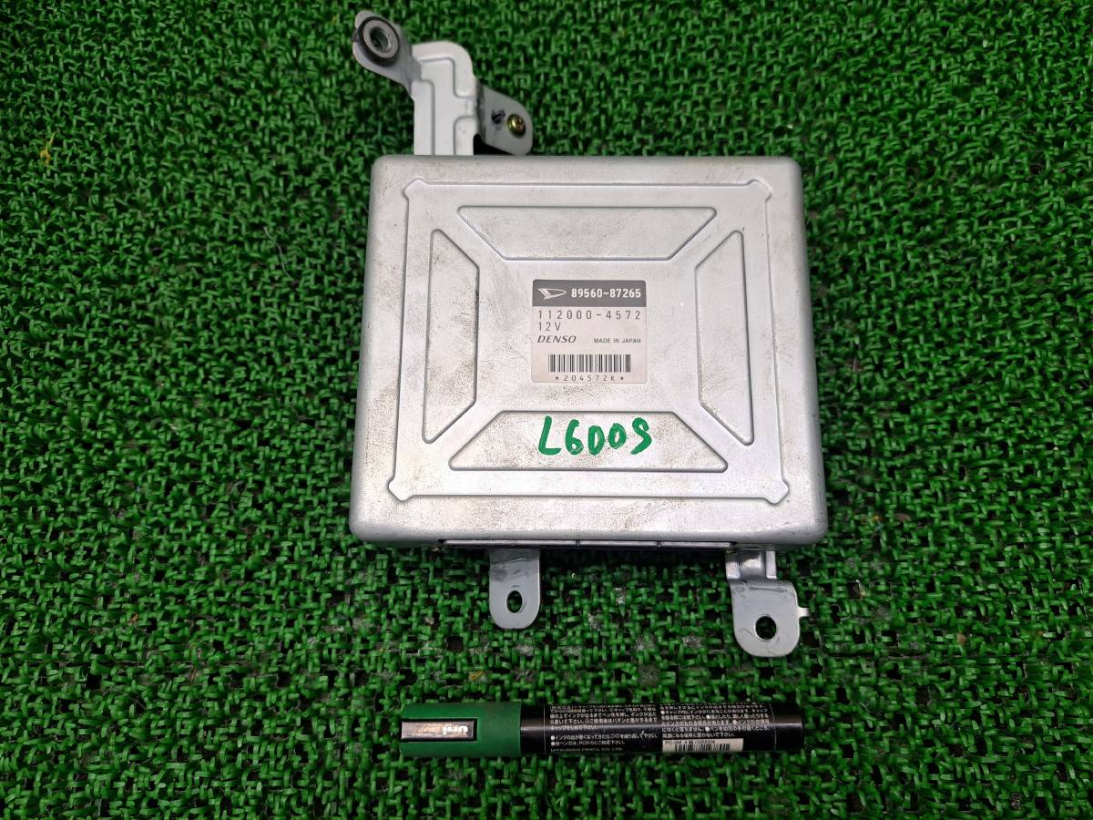送料520円　ダイハツ ムーヴ ムーブ　L600S L602S L610S 純正 エンジン コンピューター ECU 89560-87265 112000-4572