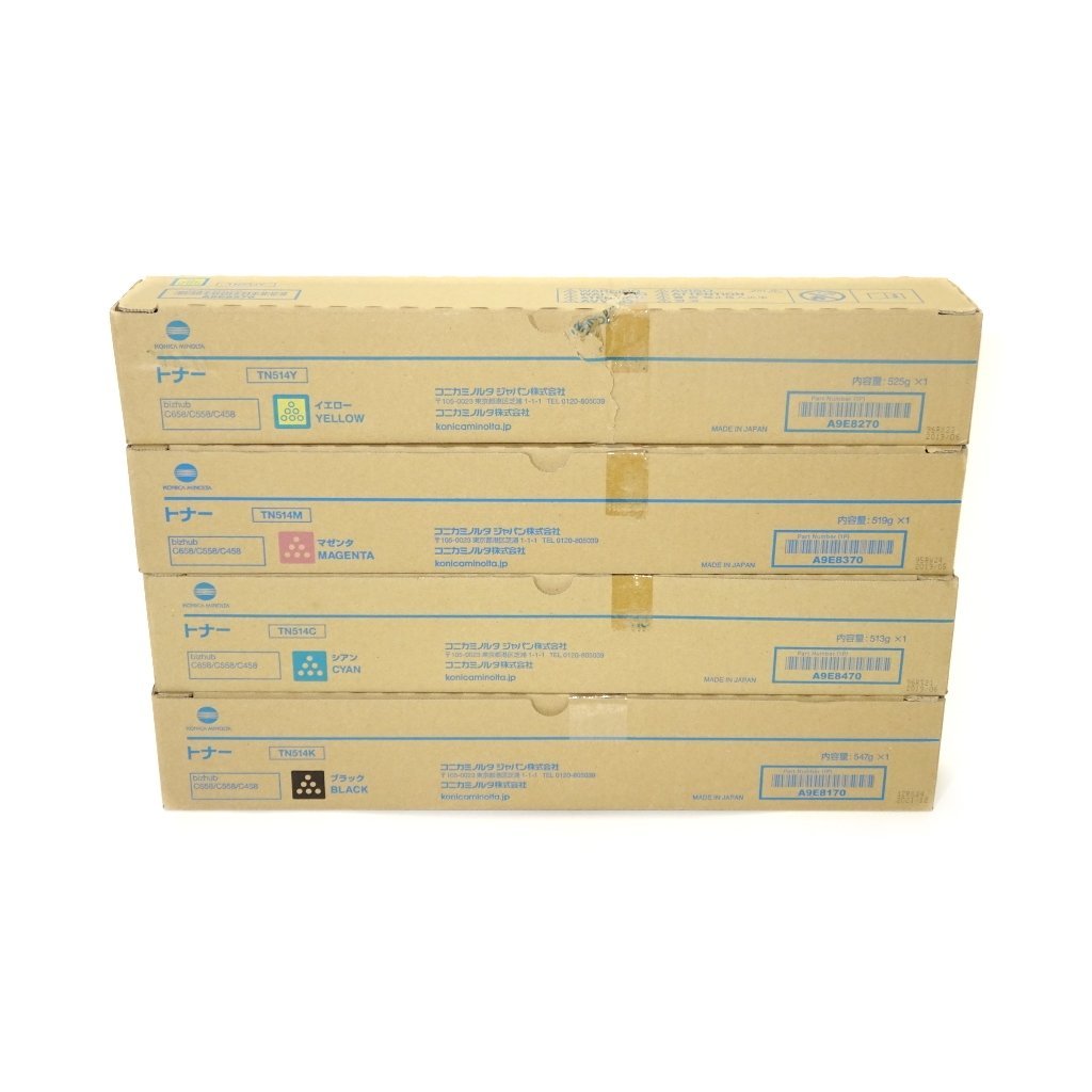 KONICA MINOLTA トナー TN514C TN514AK セット KonicaMinoltaTN-