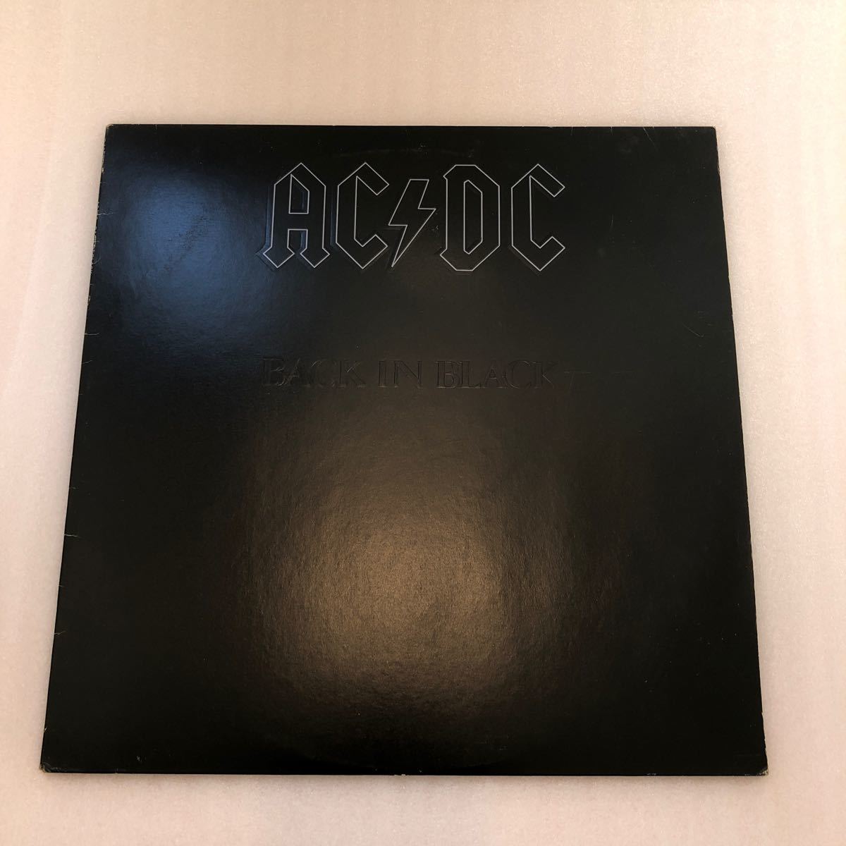 LPレコード AC/DC 「BACK IN BLACK」国内版【中古品】