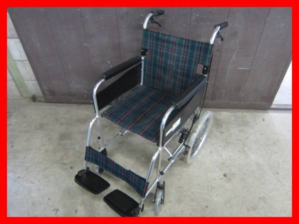 ◇MIKI 車椅子 介助用 MPCN-46JD◇ミキ/軽量/折りたたみ/中古628