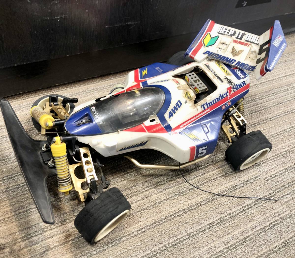 ☆ジャンク☆TAMIYA タミヤ Thunder Shot サンダーショット ラジコン