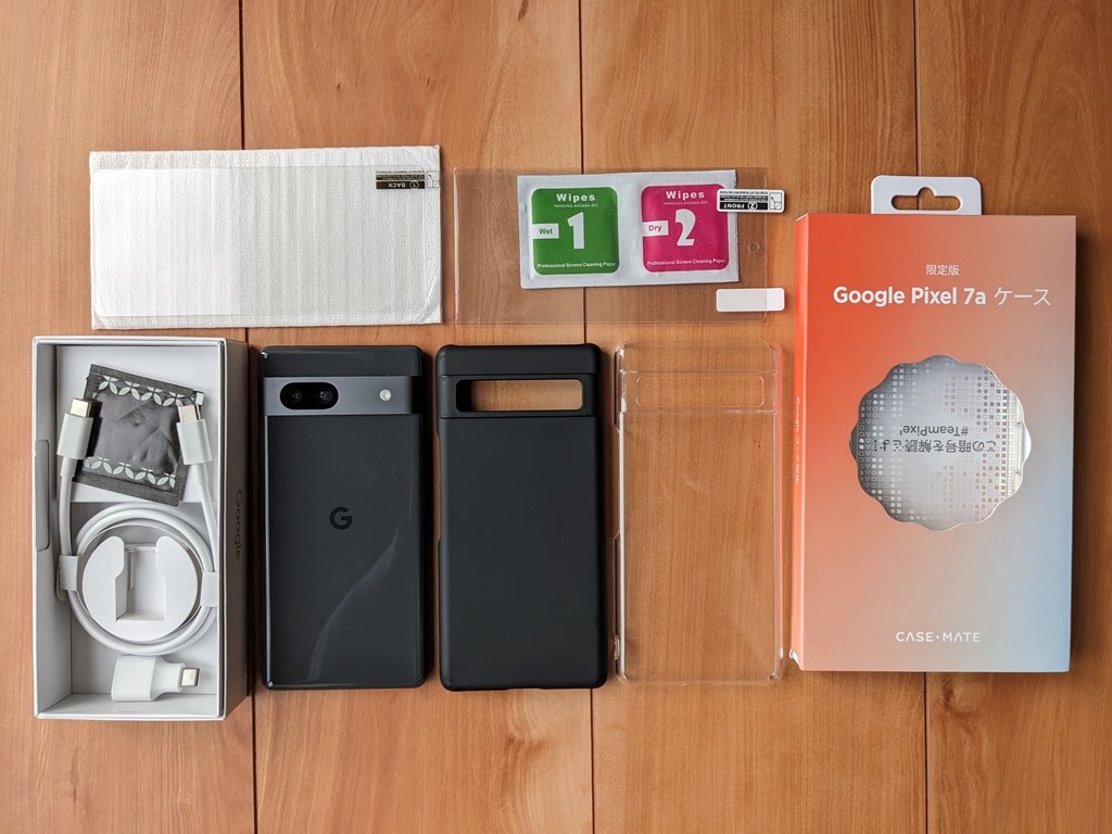 おまけ付き】Google Pixel7a たかい 本体 純正ケース付き