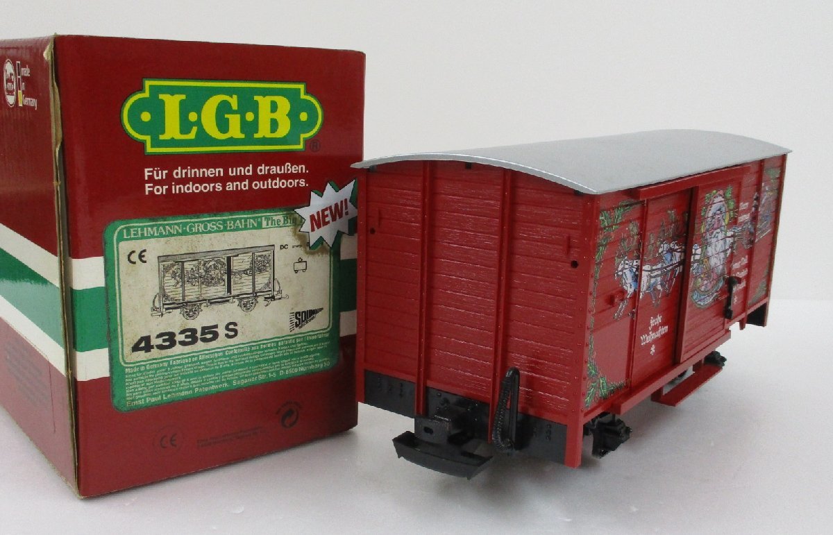 L・G・B LEHMANN 4335S Merry Christmas クリスマスボックスカー