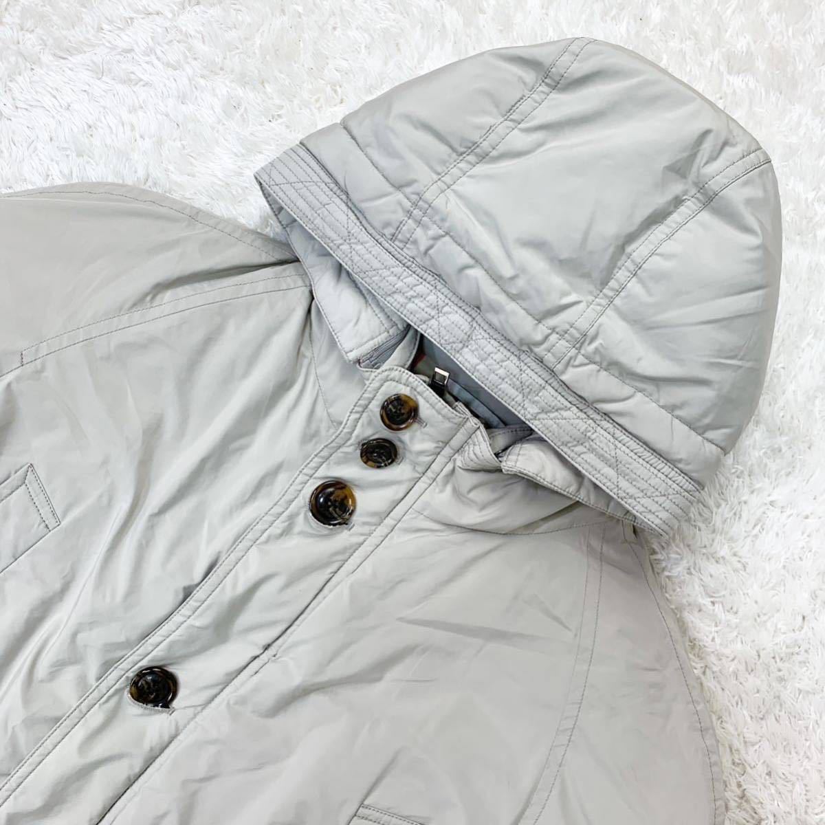 極美品 BURBERRY LONDON バーバリーロンドン ノバチェック ダウン 
