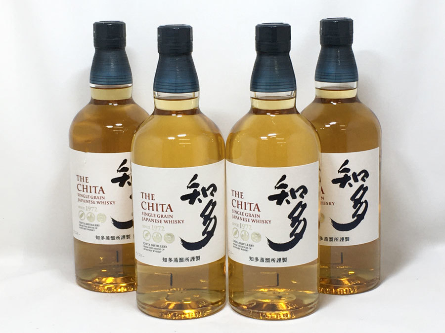 4本セット送料無料！【SUNTORY】サントリー 知多 シングルグレーン