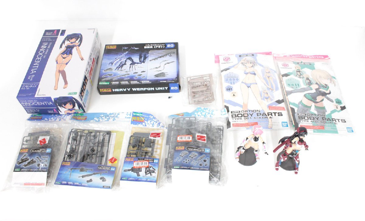 中古・ジャンク品】美少女系 プラモデル まとめ 30MS フレームアームズ