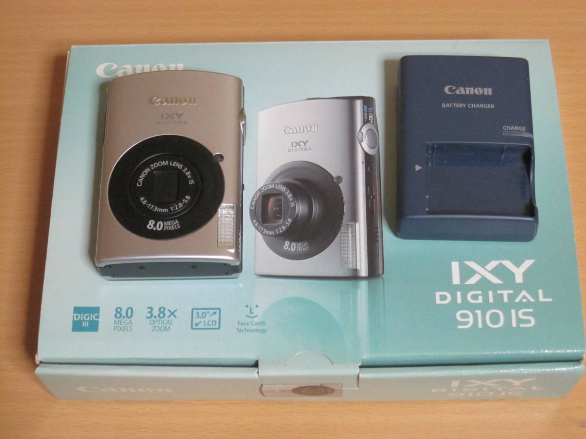 Canon IXY DIGITAL 910 IS デジタルカメラ 中古美品 動作確認済み