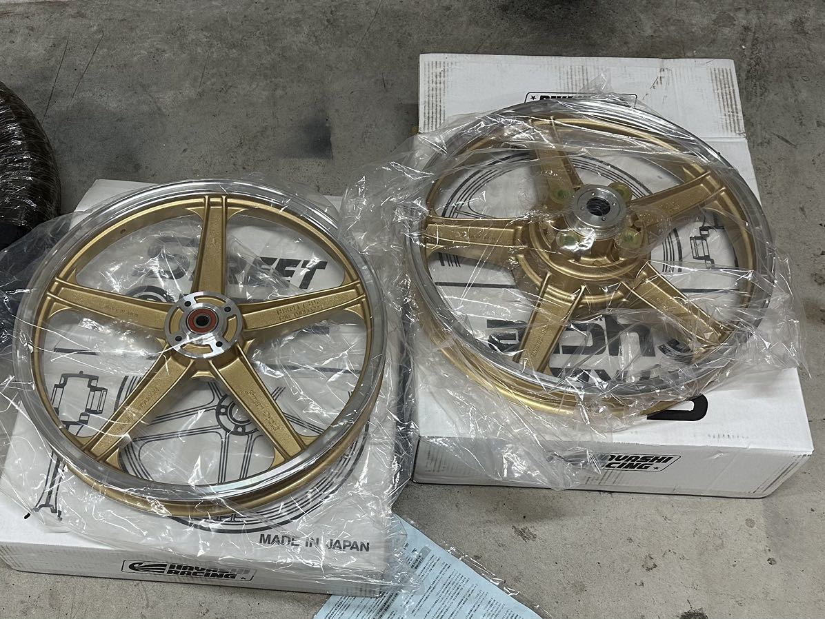 ハヤシキャストホイール CB400F CB350F ヨンフォア用新品未使用 ハヤシ