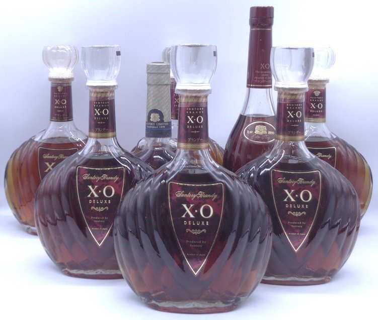 同梱不可】8本セット SUNTORY サントリー XO ブランデー 国産 古酒