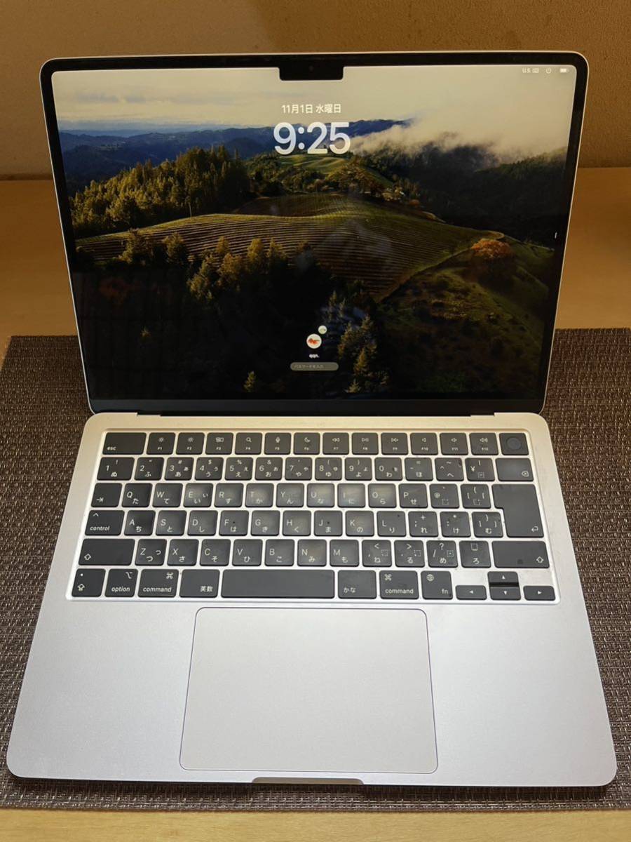 MacBook Air M2 2022 メモリ16GB ストレージ1TB スターライト - Apple 