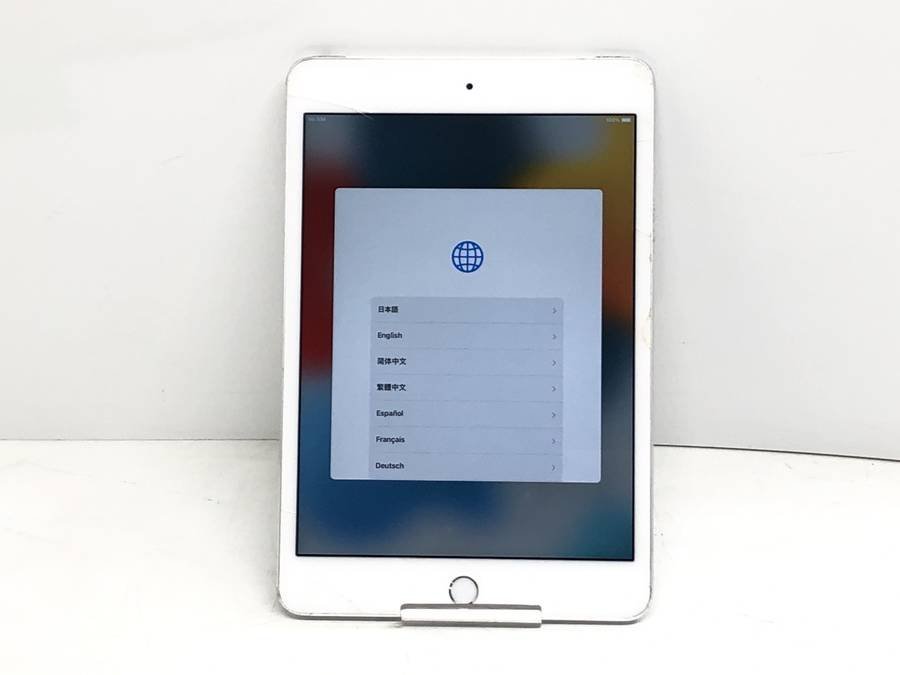 Apple A1550 iPad mini 4 アクティベーションロック Cellularモデル