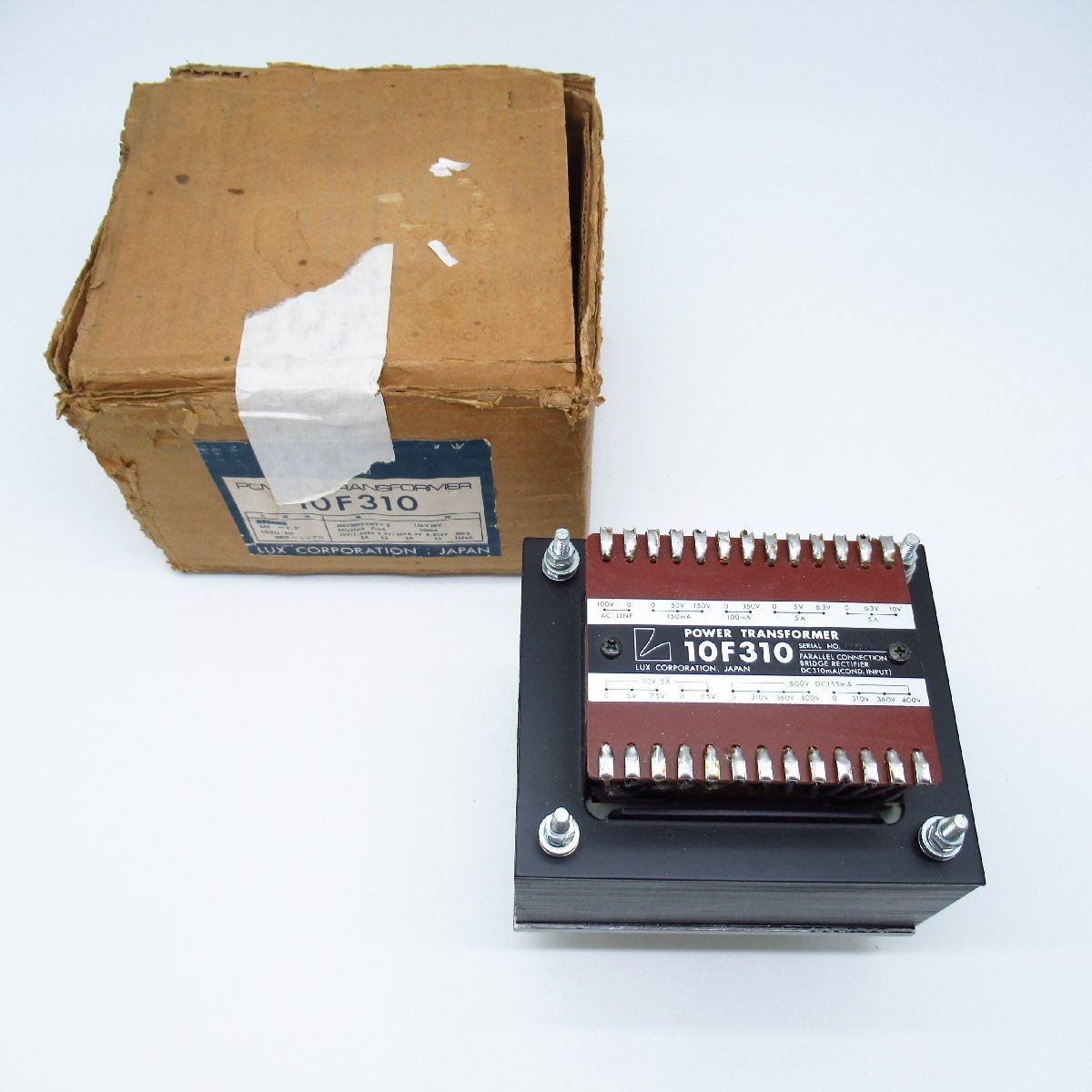 LUX　10F310 　電源トランス　オーディオトランス　【長期保管品】　