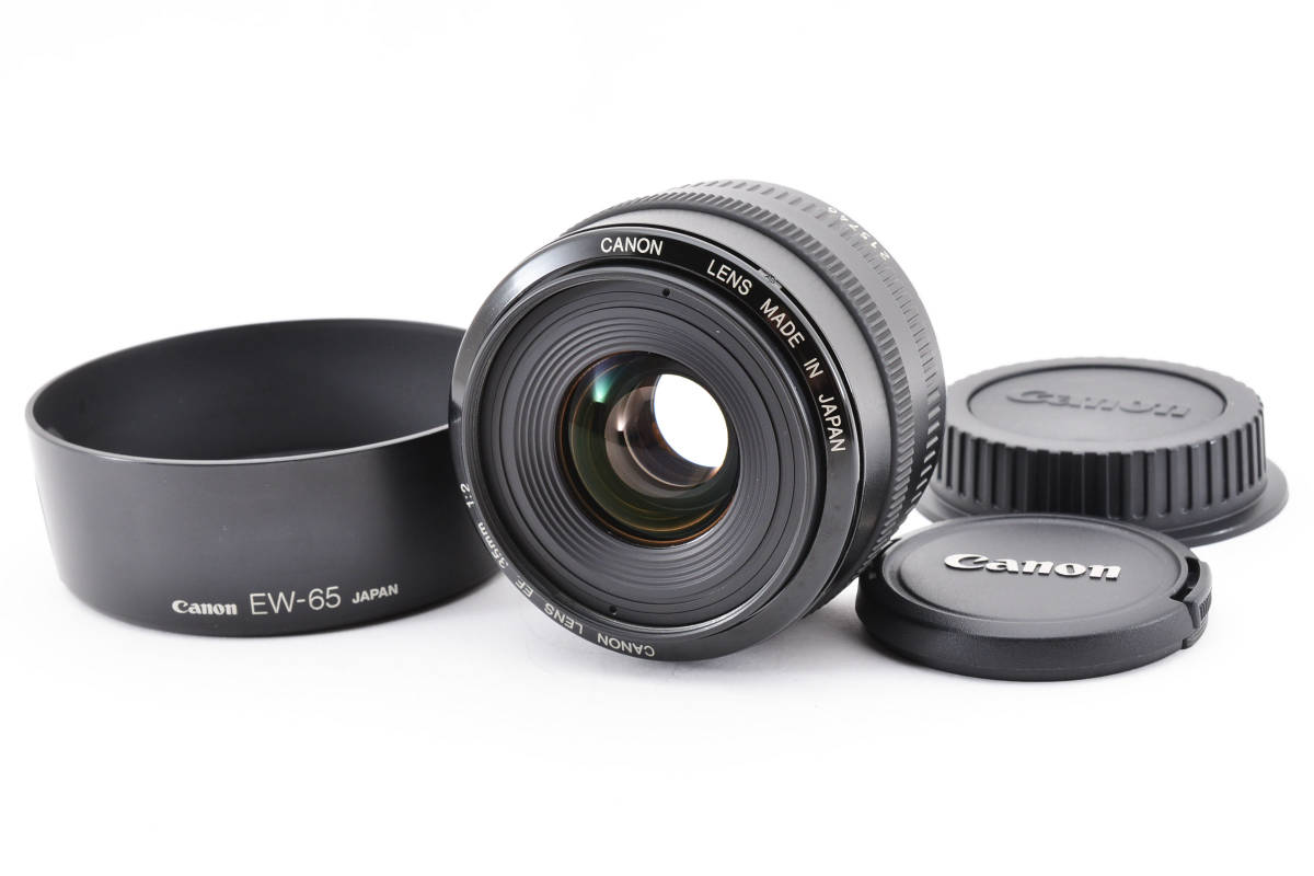 ☆実用美品☆ キヤノン Canon EF 35mm F2 前後キャップ&レンズフィルター付