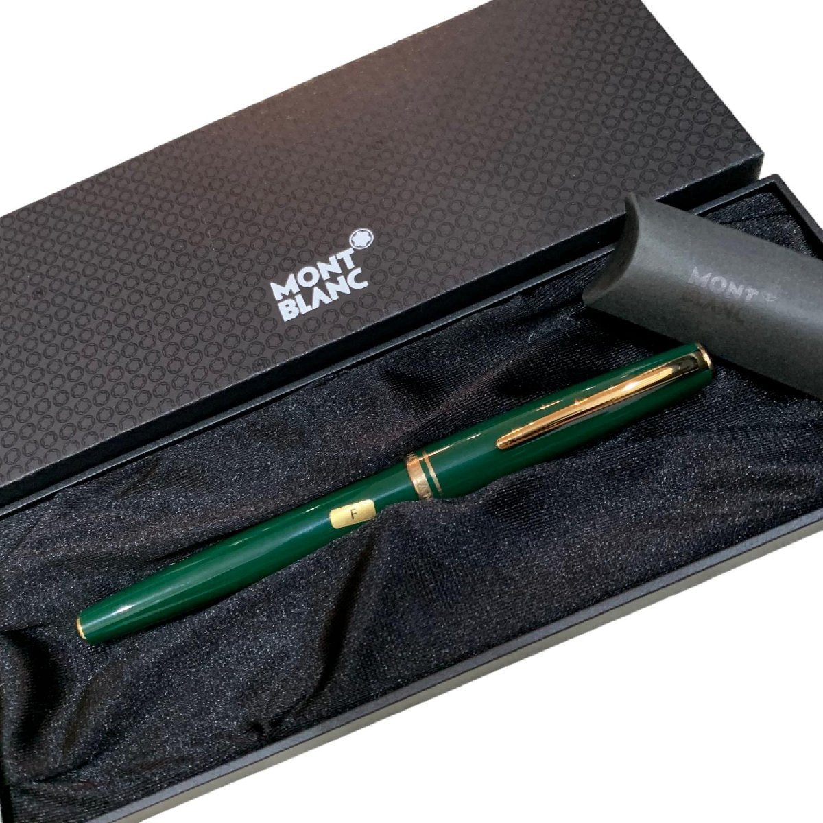 美品 MONTBLANC モンブラン 万年筆 ジェネレーション グリーン ペン先