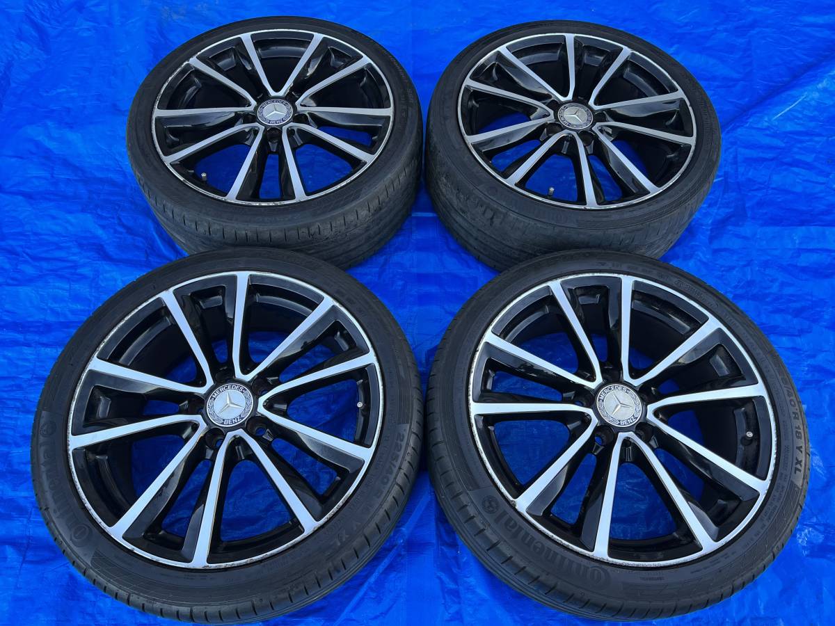 ★ ベンツ ★w246★18インチ . ★ 18x7.5J ET52 .Bクラス