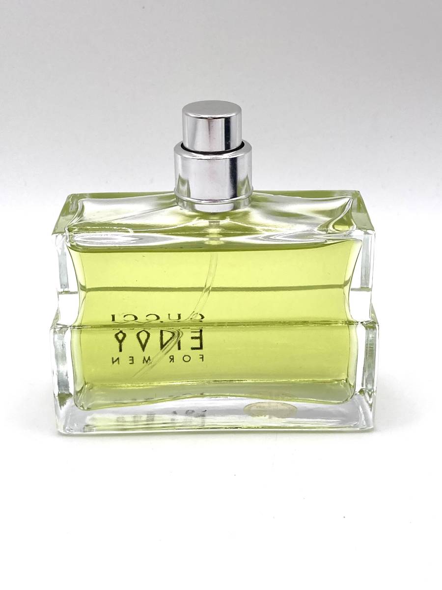 残量8割程度 GUCCI グッチ ENVY FOR MEN エンヴィ フォーメン EDT 50ml
