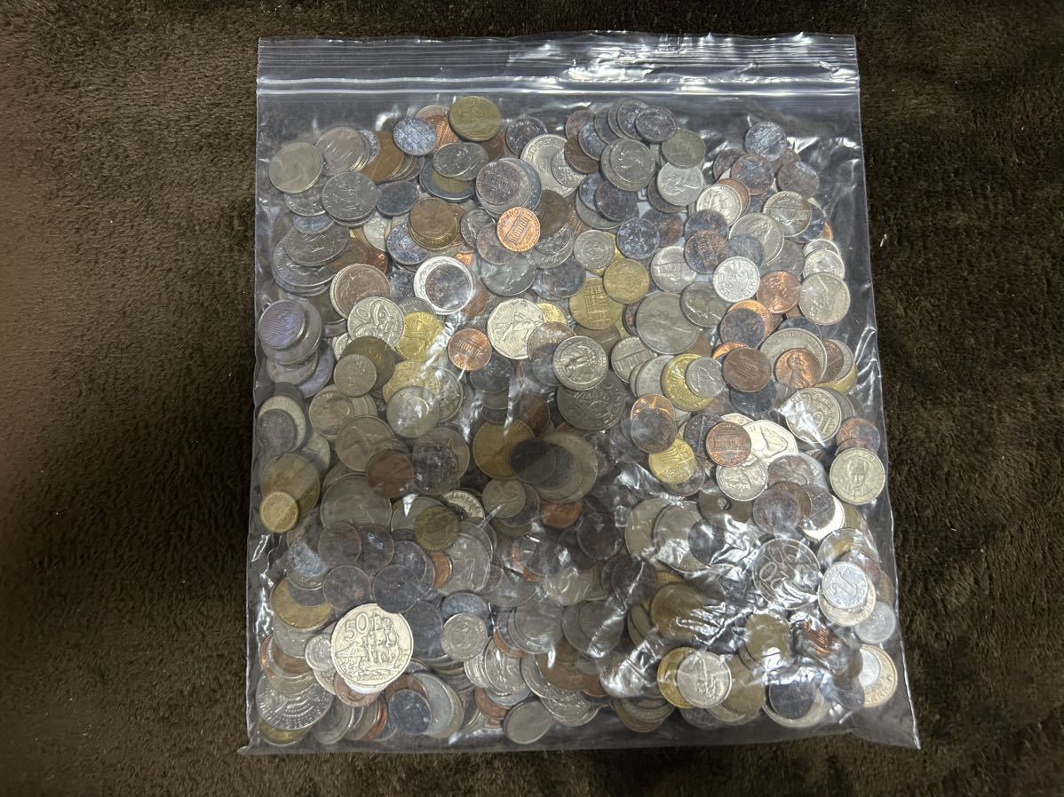 外国硬貨まとめ 古銭 硬貨 コイン - 外国硬貨 外国 外貨 まとめ売り 大量 外国古銭