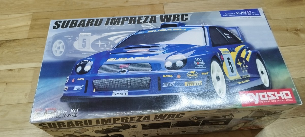京商 1/10 電動 スバル インプレッサ WRC 未組立 タミヤ 1⁄10 電動
